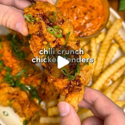 Chili Crunch Chicken Tenders