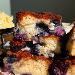 Cinnamon Crunch Blueberry Butter Swim Biscuits