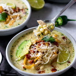 Mexican Street Corn White Chicken Chili