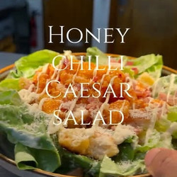 Honey Chilli Caesar Salad