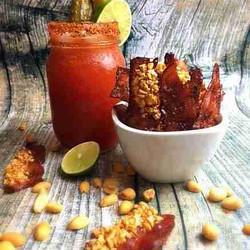 Lb's Red-eye And Maple-chili Bacon With Peanuts