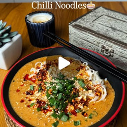 Spicy Peanut Coconut Noodles