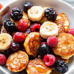 Banana Pancake Bites
