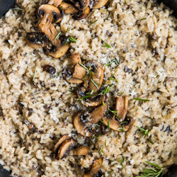 Easy Mushroom Risotto
