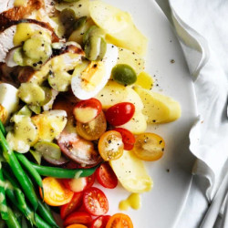 Roast Chicken Nicoise Salad