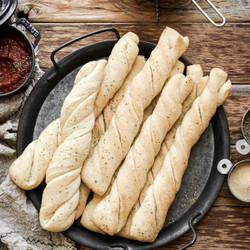 High Altitude Soft Garlic Bread Sticks