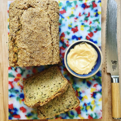 Zucchini Ginger Olive Oil Cake