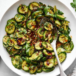 Asian Cucumber Salad (smashed Cucumber Salad)