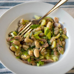 Provencal Tuna, White Bean, And Celery Salad
