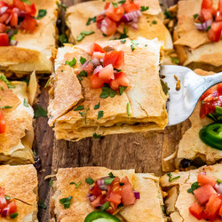 Sheet Pan Quesadilla