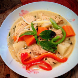 Thai Chicken Curry In Coconut Milk