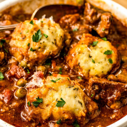 Crockpot Beef Stew With Dumplings