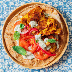 Vegan Shawarma (with Shaved Tofu)