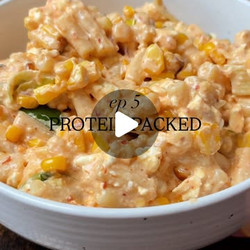 Protein Packed Sweetcorn Pasta Salad