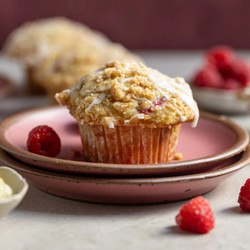 Freaking Amazing Lemon Raspberry Muffins