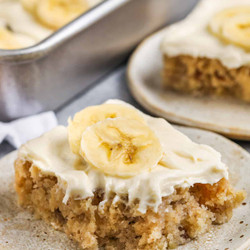 Banana Bars With Cream Cheese Frosting