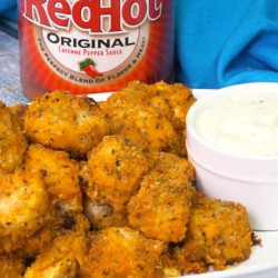 Baked Buffalo Chicken Nuggets