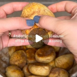Higher Protein Cinnamon And Sugar Bagel Bites