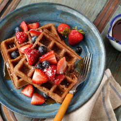Teff Waffles Recipe