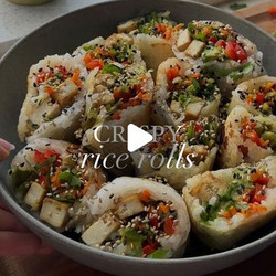 Crispy Rice Rolls