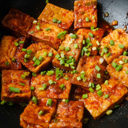 Korean Spicy Braised Tofu (dubu Jorim)