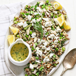 Asparagus Salad With Tarragon Vinaigrette Dressing