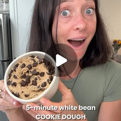 Navy Bean Cookie Dough