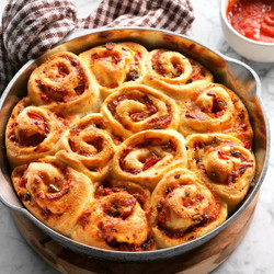 Skillet Calzone Rolls