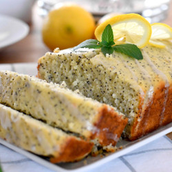 Lemon Poppy Seed Loaf Cake