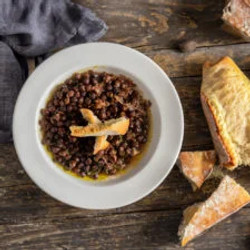 Zuppa Di Ceci Neri: Rustic Italian Black Chickpea Soup