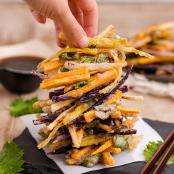 Japanese Kakiage Tempura (mixed Vegetable)