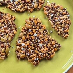 4-ingredient Seed Crackers