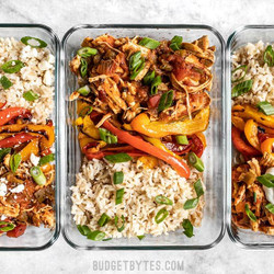 Salsa Chicken Meal Prep Bowls