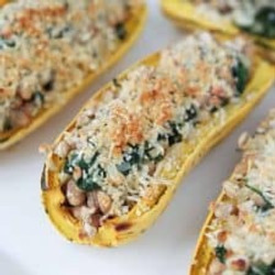 Angela's Stuffed Roasted Delicata Squash