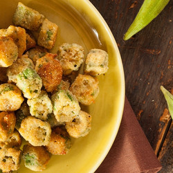 Cornmeal Fried Okra