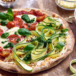 Pizza Napoletana Margarita Und Bianca