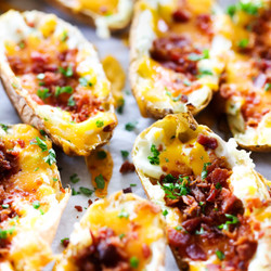 Jalapeño Popper Potato Skins - Chef In Training