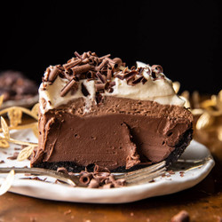 Double Chocolate Mocha Pudding Pie