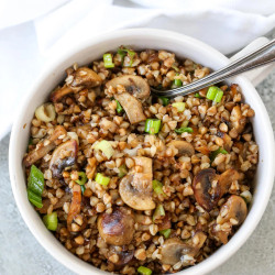 Buckwheat With Mushrooms