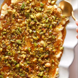 Boursin Appetizer With Pistachios And Honey