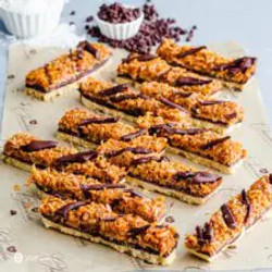 Samoas Cookie Caramel Coconut Bars