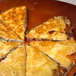 Philly cheesesteak quesadilla