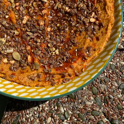 Roasted Carrot And Kidney Bean Hummus