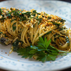 Sardine and Spinach Pasta