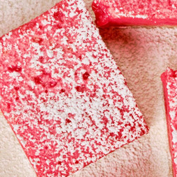 Hibiscus Lemon Bars
