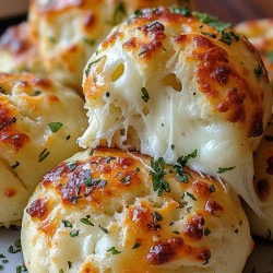 Gooey Mozzarella Biscuit Bombs