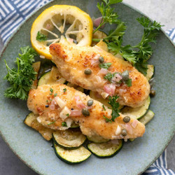 Keto Chicken Piccata