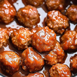Dr. Pepper Crockpot Meatballs