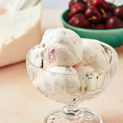 Fresh Cherry Ice Cream