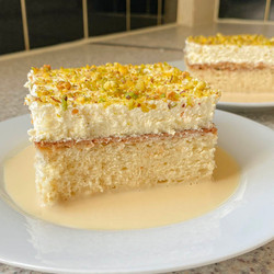 Rasmalai Tres Leches Cake